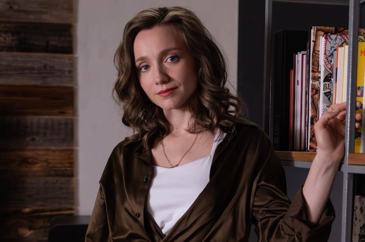 Кадр со съемок сериала "Курьеры добра"