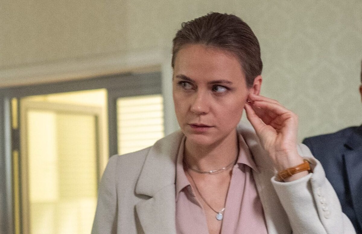 Кадр со съемок сериала "Эхо прошлого"
